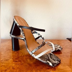 Marc Fisher Strappy Block Heeled Sandal